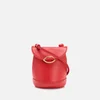 Lulu Guinness Women's Joanna Smooth Leather Cross Body Bag - Coral - Image 1