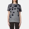 McQ Alexander McQueen Women's Classic Swallow T-Shirt - Stone Melange - Image 1