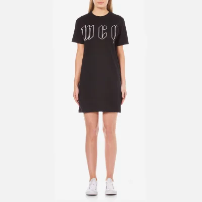 McQ Alexander McQueen Women's Logo T-Shirt Dress - Darkest Black