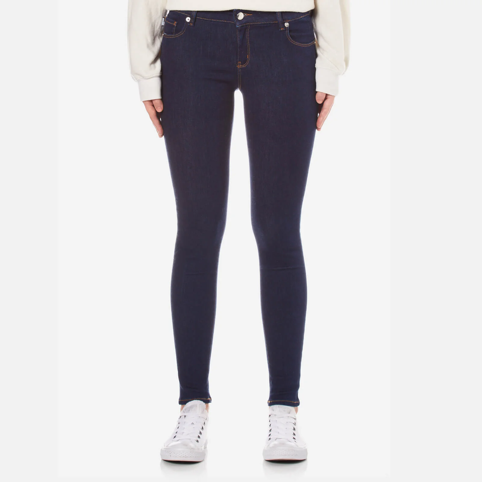 Love Moschino Women's 5 Pocket Skinny Fit Jeans - Denim Image 1