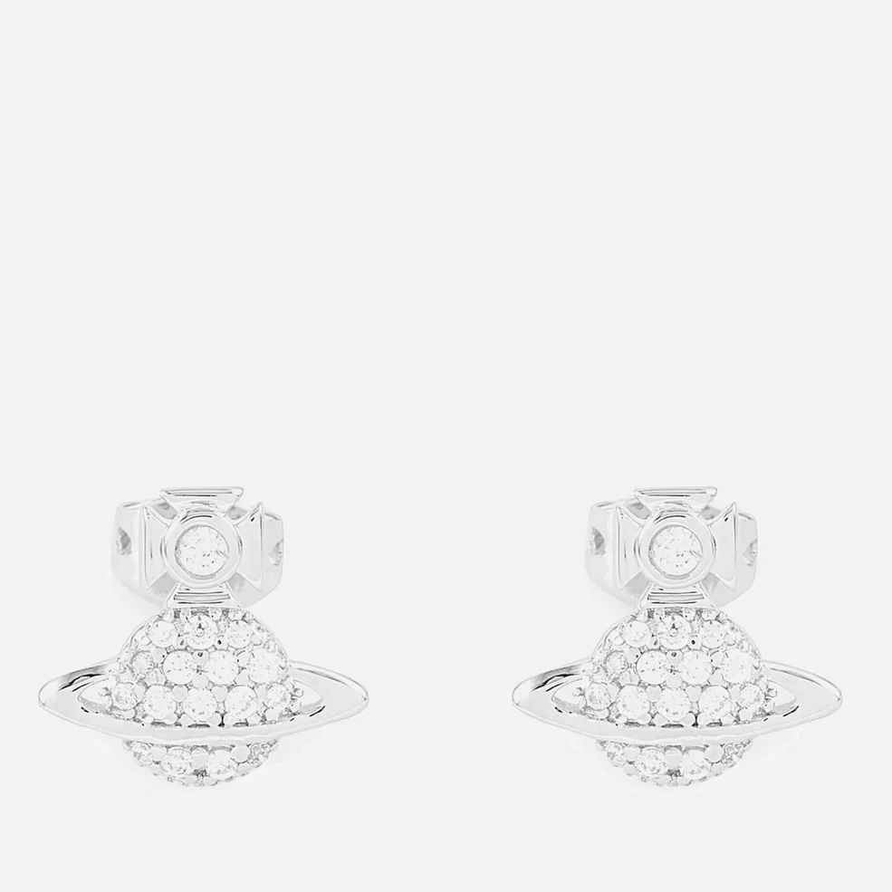 Vivienne Westwood Women's Tamia Earrings - White Cubic Rhodium Image 1
