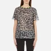 Marc Jacobs Women's Leopard Print T-Shirt - Bone - Image 1