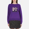 Marc Jacobs Women's MTV Raglan Sweatshirt - Purple - Image 1
