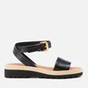 See By Chloé Women's Leather Flatform Sandals - Black - Image 1