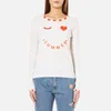 PS by Paul Smith Women's I Love Summer Knitted Jumper - Ecru - Image 1