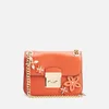 MICHAEL MICHAEL KORS Women's Sloane Flowers Editor Small Chain Shoulder Bag - Orange - Image 1