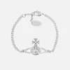 Vivienne Westwood Women's Mayfair Bas Relief Bracelet - Crystal/Rhodium - Image 1