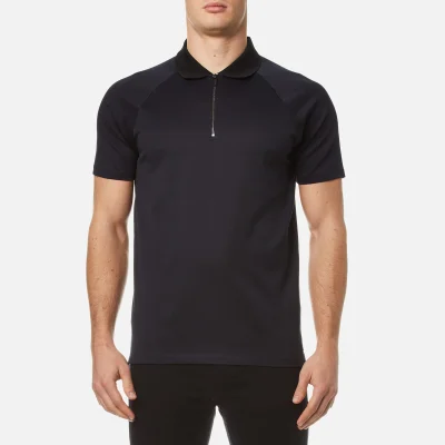 HUGO Men's Dericsson Raglan Polo Shirt - Black