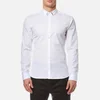 HUGO Men's Ero3 Long Sleeve Shirt - Open White - Image 1
