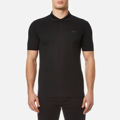 HUGO Men's Dewlett Jersey Polo Shirt - Black