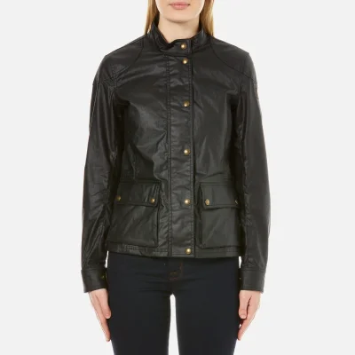 Belstaff Women's Longham Waxed Cotton Jacket - Black
