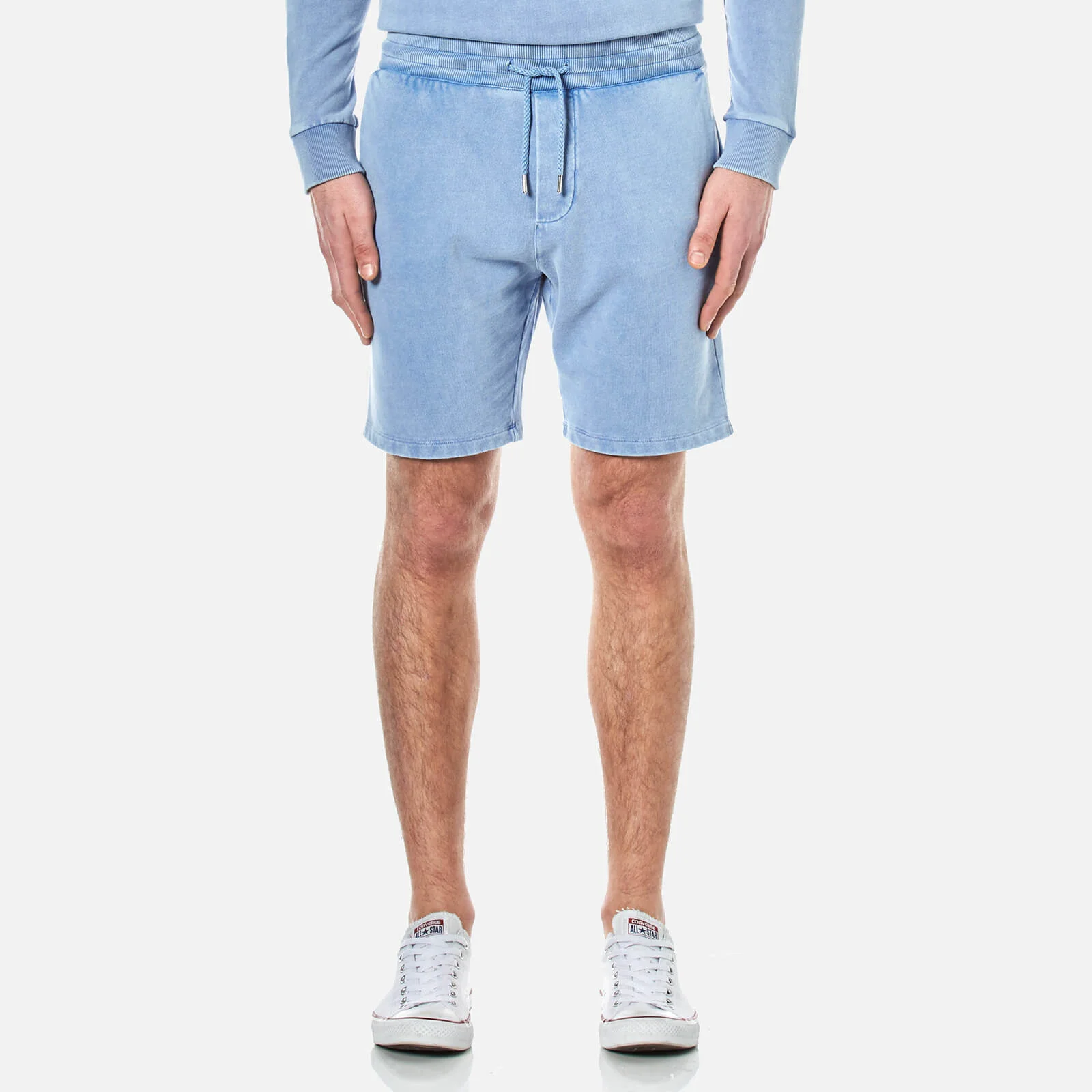 BOSS Orange Men's Syd Sweat Shorts - Open Blue Image 1