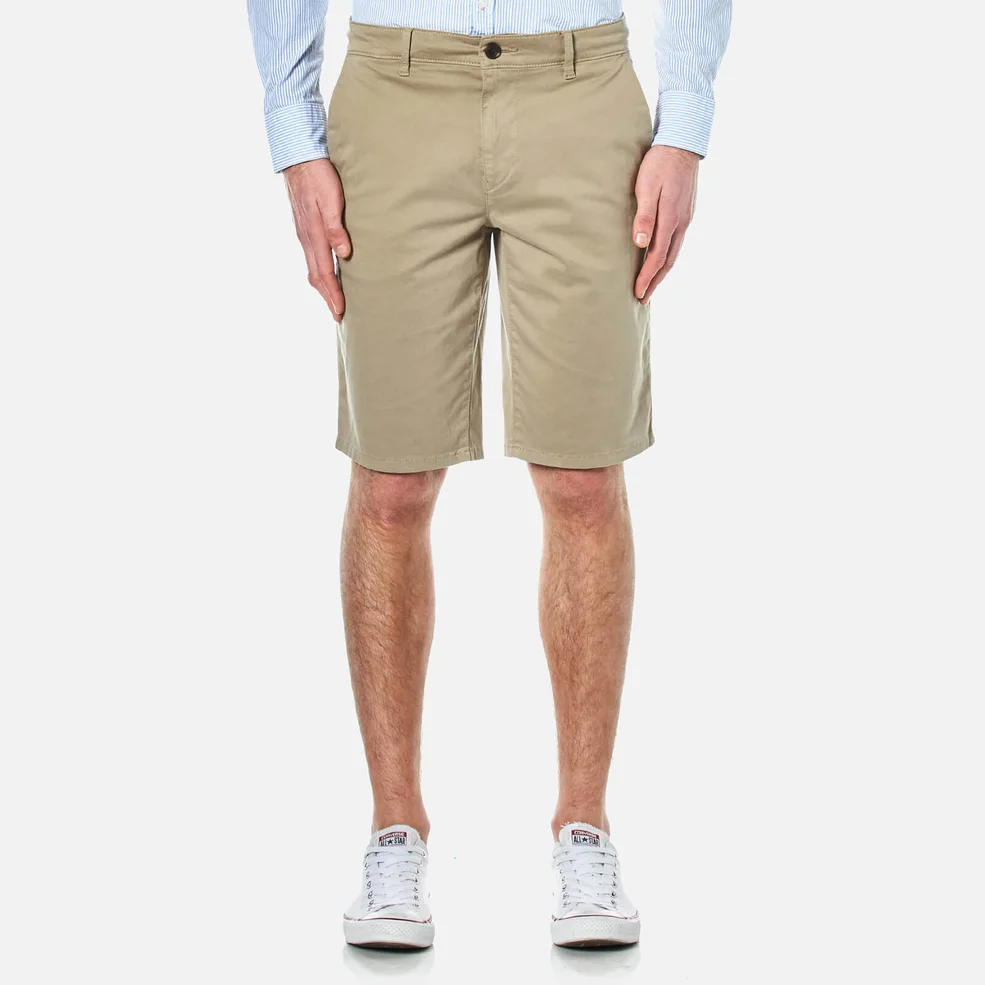 BOSS Orange Men's Schino Slim Shorts - Medium Beige Image 1
