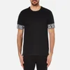 Versace Collection Men's Greek Patterned T-Shirt - Black - Image 1