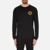 Versace Collection Men's Medusa Badge Sweatshirt - Black - Image 1