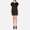 MM6 Maison Margiela Women's Elastic Waist Short T-Shirt Dress - Black - Image 1