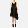 MM6 Maison Margiela Women's Midi Dress with Popper Detail - Black - Image 1