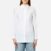 MM6 Maison Margiela Women's Double Collared Button Back Shirt - White - Image 1