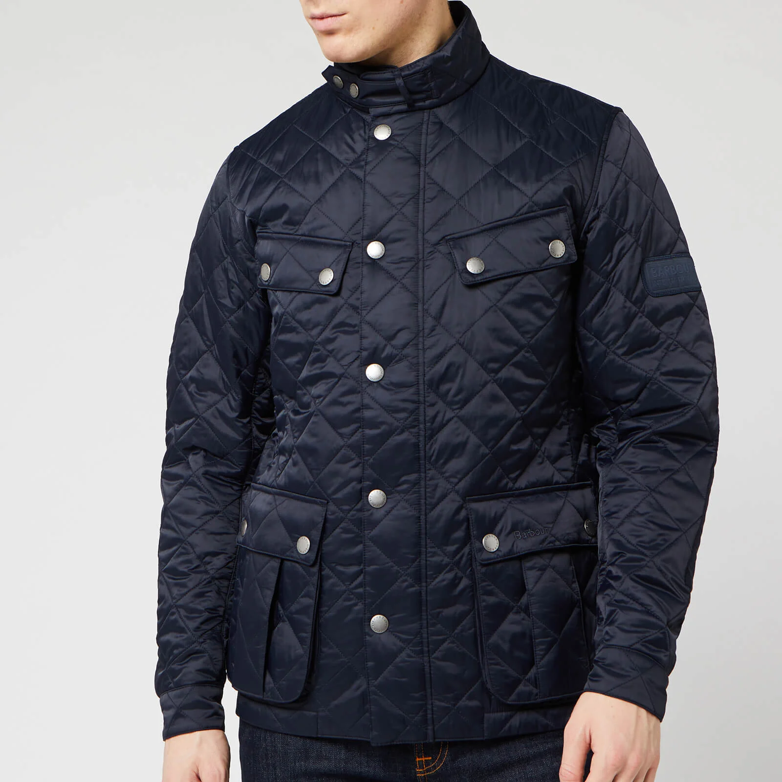 Barbour International Men's Ariel Quilt Jacket - Navy Image 1