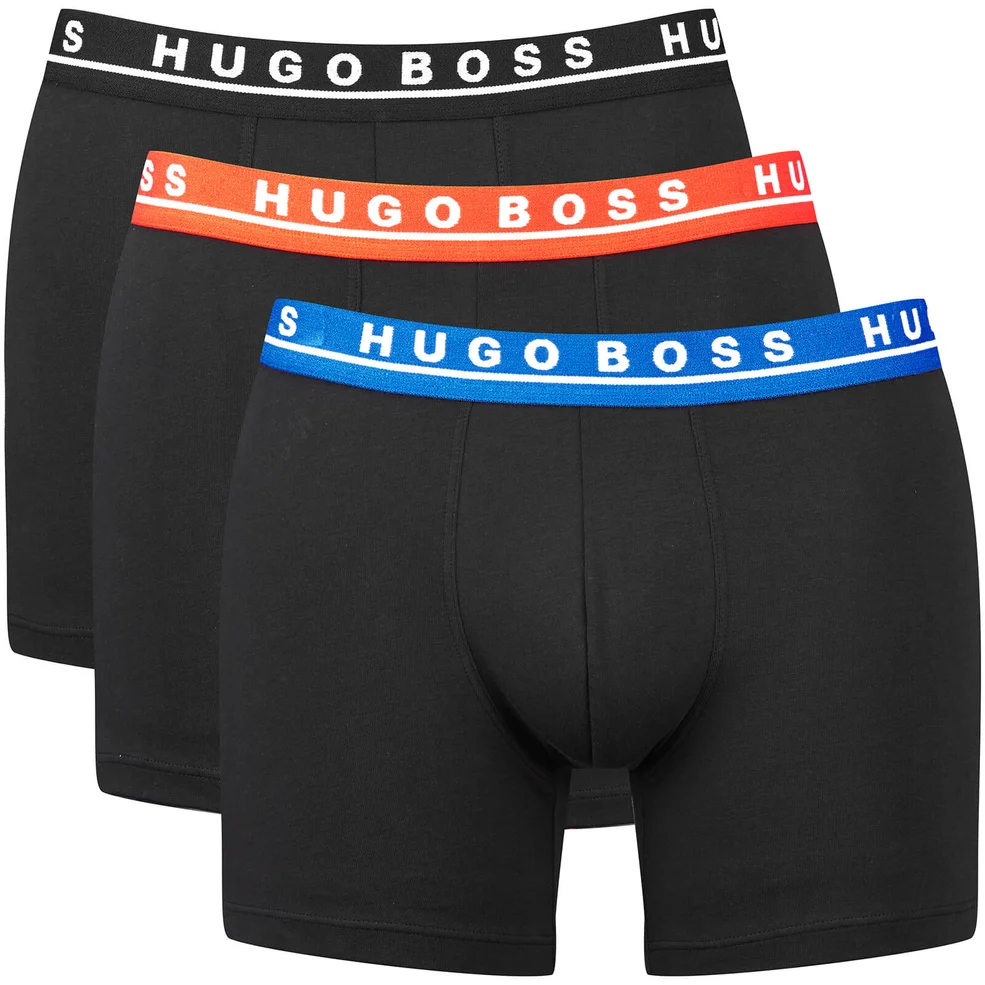BOSS Hugo Boss Men's 3 Pack Boxer Briefs - Black Image 1