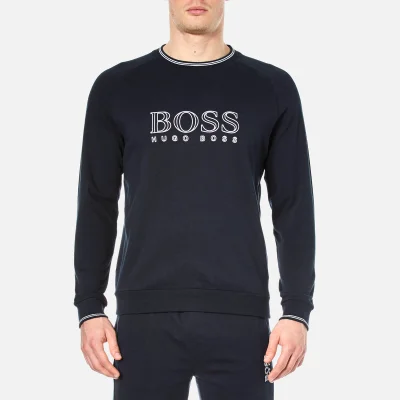 BOSS Hugo Boss Men's Logo Sweater - Navy
