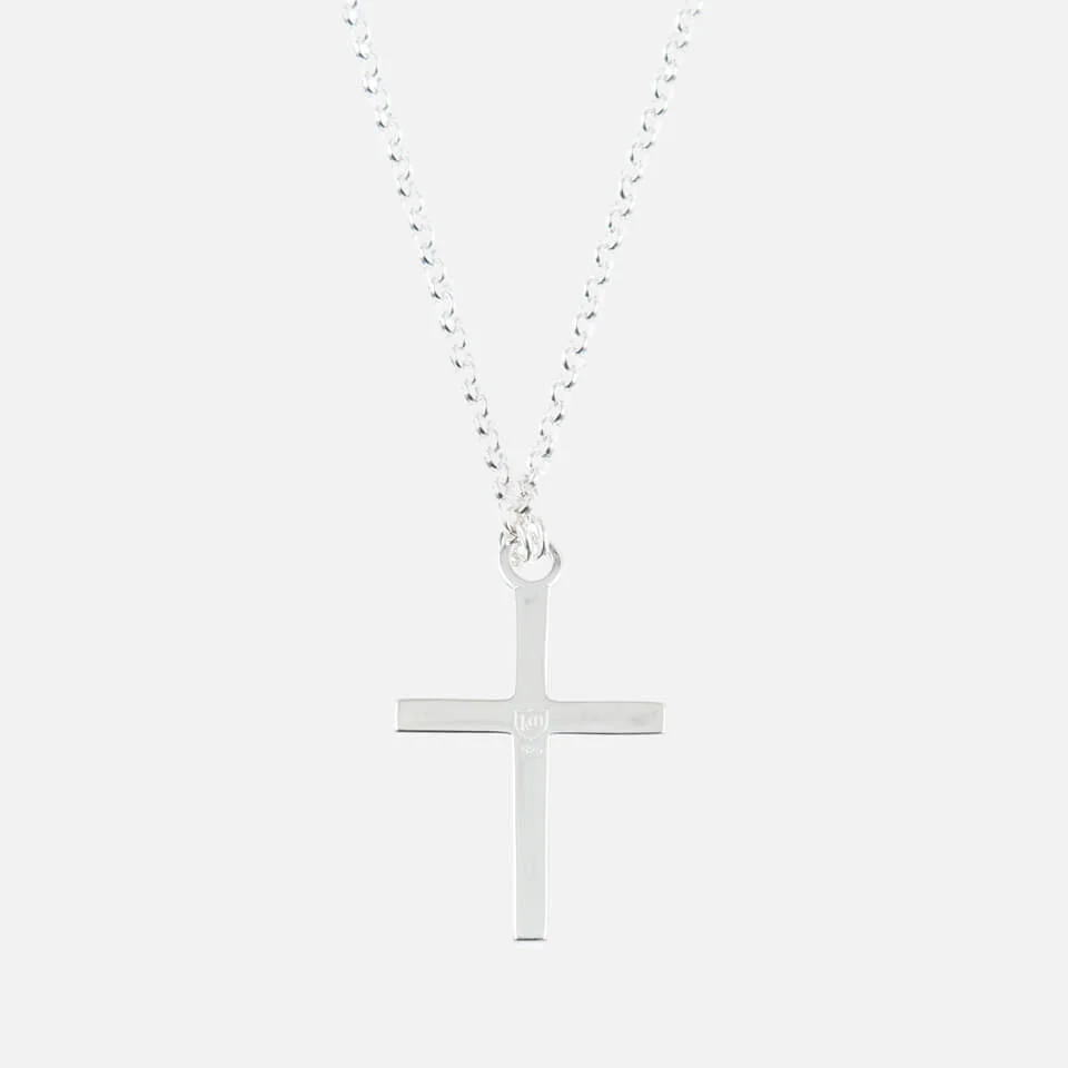 Kiki Minchin Women's The Small Cross Necklace - Silver Image 1