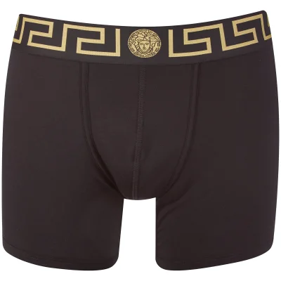 Versace Collection Men's Iconic Trunk Boxer Shorts - Black