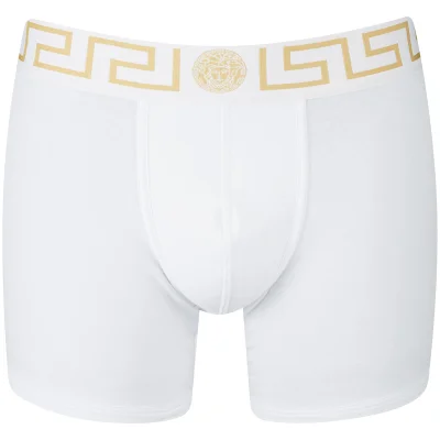 Versace Collection Men's Iconic Trunk Boxer Shorts - White