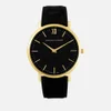 Larsson & Jennings Women's Lugano 40mm Leather Watch - Gold/Black/Black - Image 1
