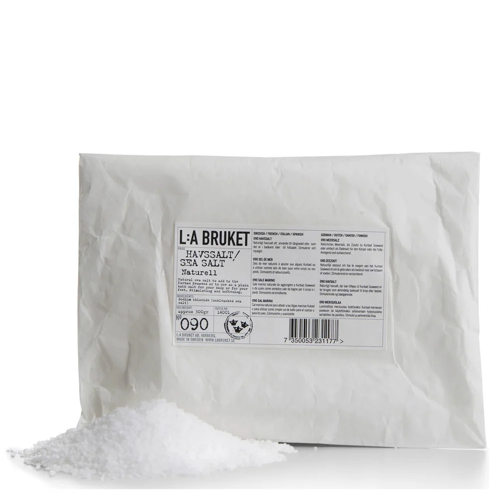 L:A BRUKET No. 090 Sea Salt Bath Salt 300g Image 1