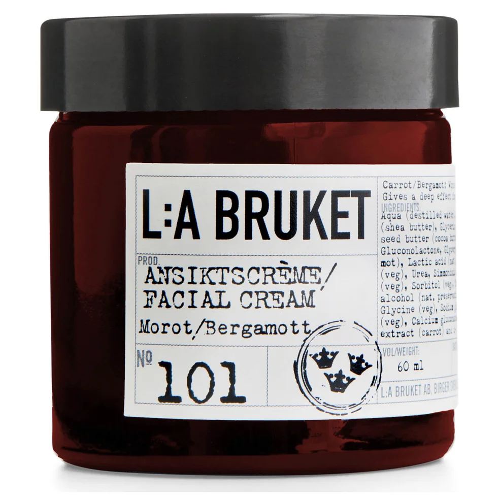 L:A BRUKET No. 101 Face Cream 60ml Image 1