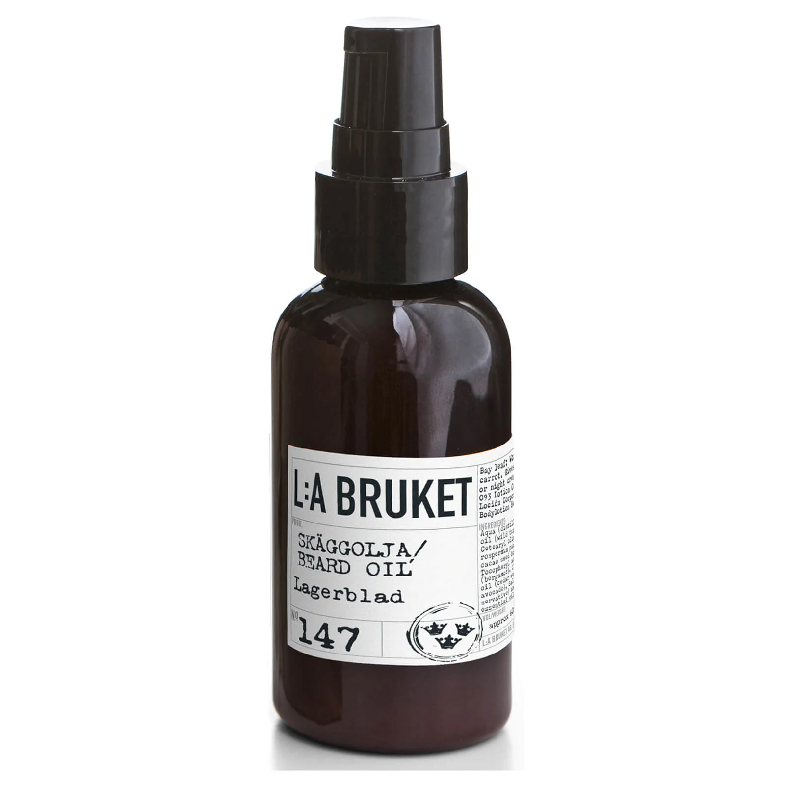 L:A BRUKET No. 147 Beard Oil 60ml Image 1
