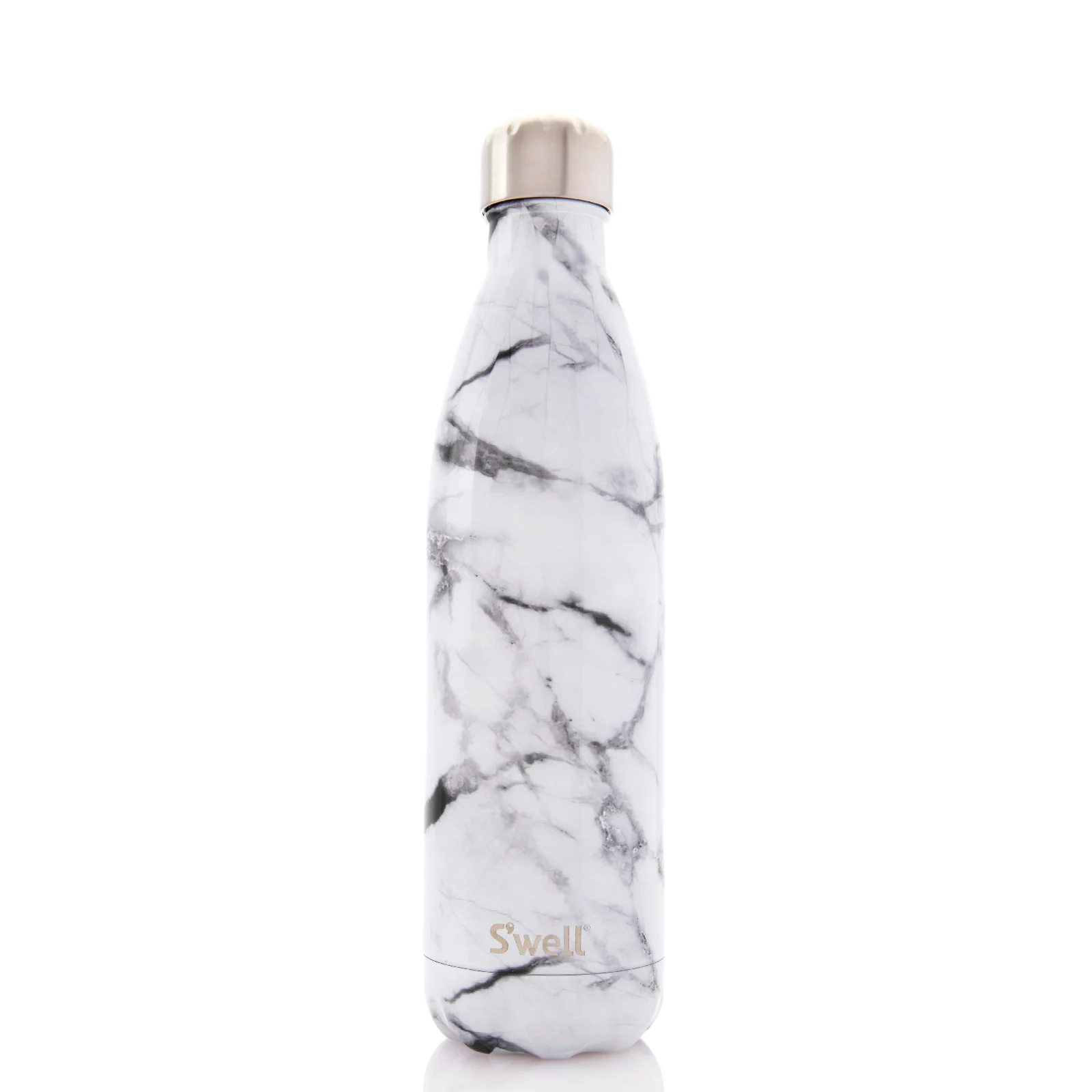 S'well The White Marble Water Bottle 750ml Image 1