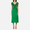Three Floor Women's Dress Code Dress - Emerald/Nude - Image 1