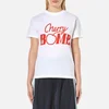 Ganni Women's Harvard Cherry Bomb T-Shirt - Bright White - Image 1