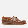 Polo Ralph Lauren Men's Dayne Smooth Oil Leather Boat Shoes - Light Tan - Image 1