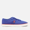 Polo Ralph Lauren Men's Halford Vulcanised Canvas Trainers - Spa Blue - Image 1