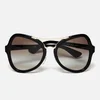 Prada Women's Catwalk Oversized Sunglasses - Black - Image 1