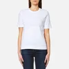 Love Moschino Women's Logo Embossed T-Shirt - White - Image 1