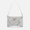 Love Moschino Women's Love Printed Shoulder Clutch Bag - White - Image 1
