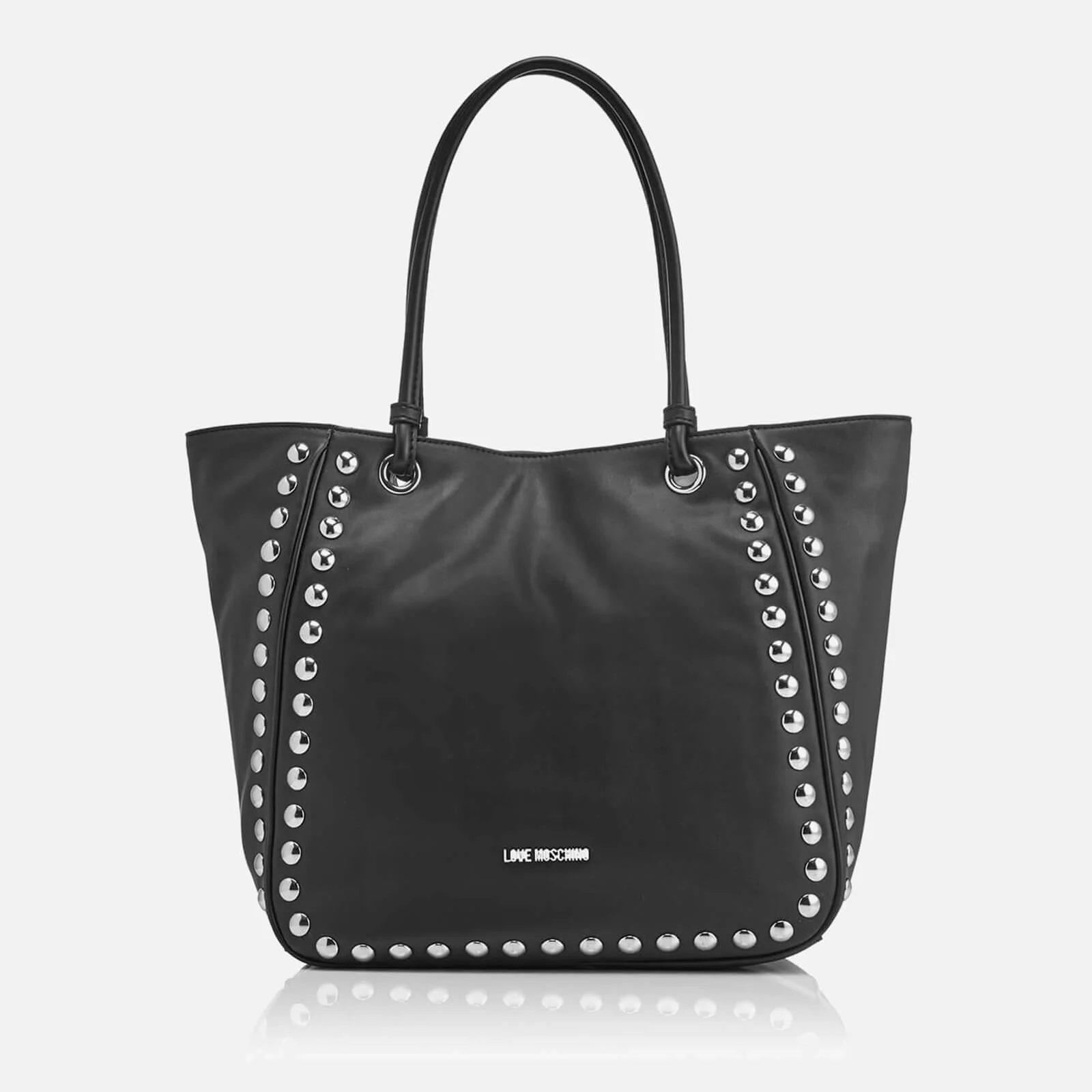 Love Moschino Women's Studs Tote Bag - Black Image 1