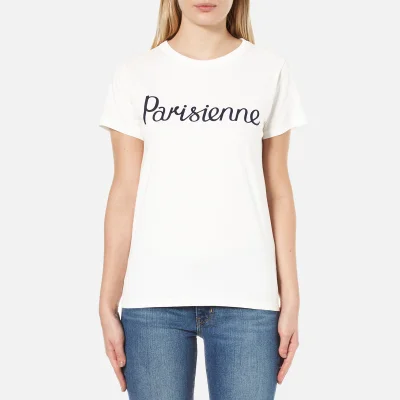 Maison Kitsuné Women's Parisienne T-Shirt - Latte
