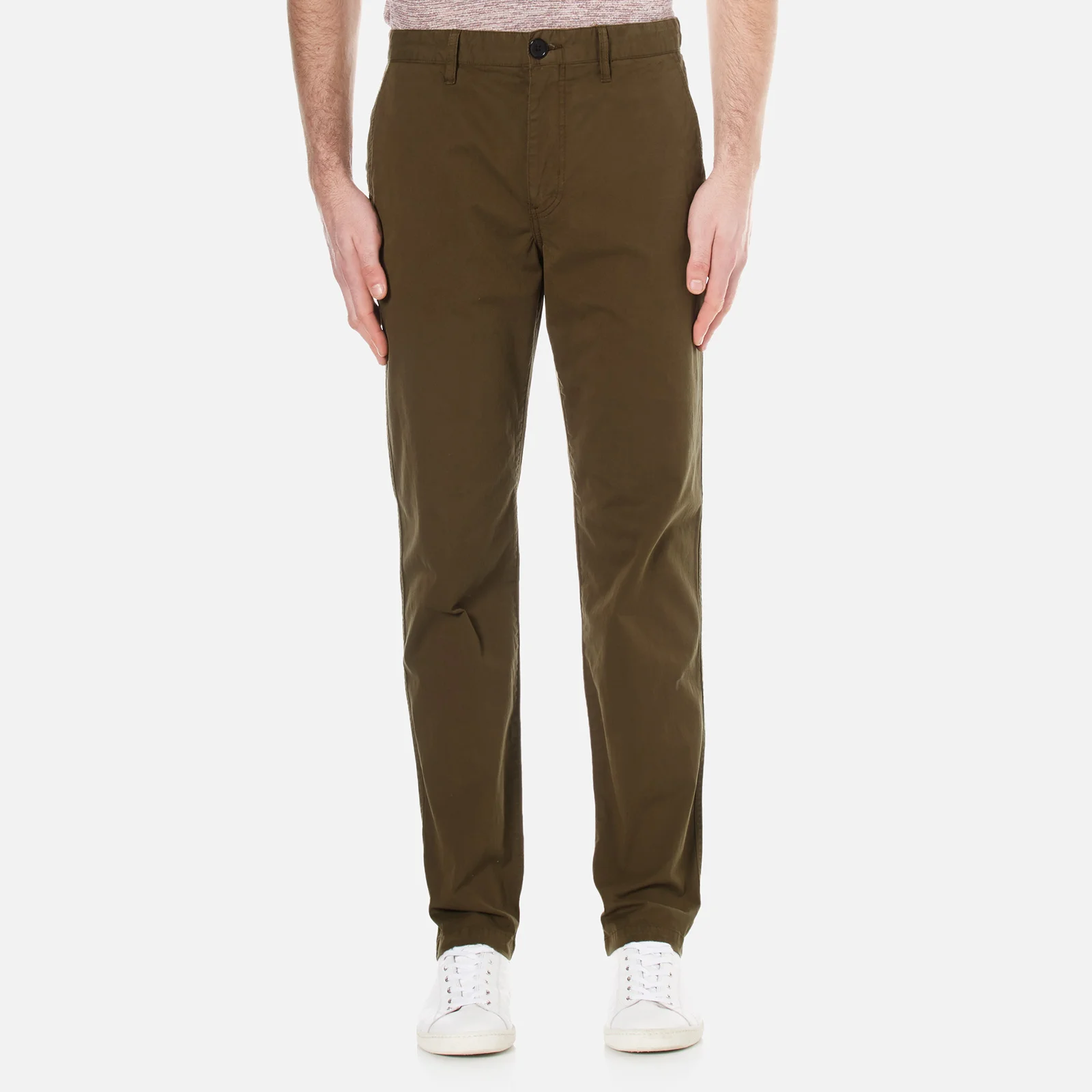 PS by Paul Smith Men's Tapered Fit Chinos - Khaki Image 1