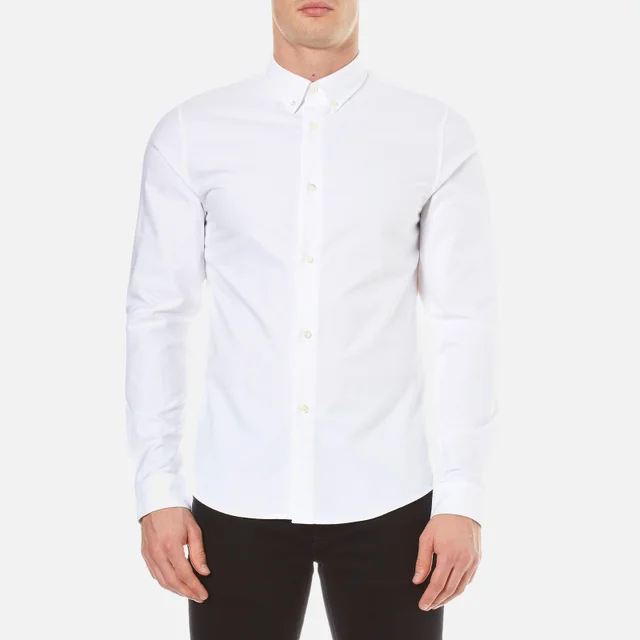 A.P.C. Men's Chemise Button Down Shirt - Blanc