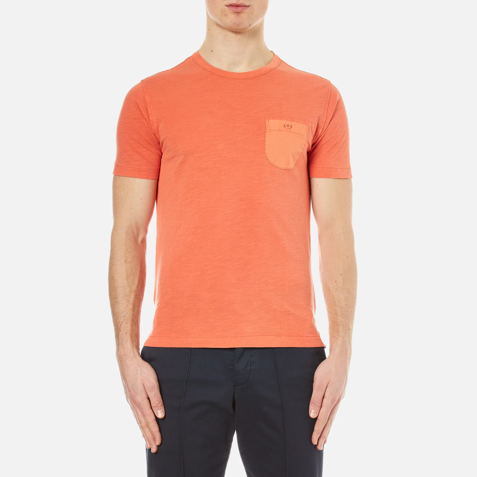 YMC Men's Dead End T-Shirt - Orange Image 1