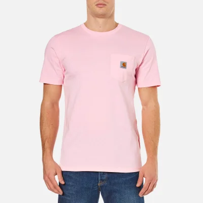 Carhartt Men's Short Sleeve Pocket T-Shirt - Vegas Pink