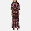 KENZO Women's Antonio Flower Silk Maxi Dress - Vermillion - Image 1