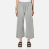 T by Alexander Wang Women's Soft French Terry Cropped Leg Sweatpants - Heather Grey - Image 1
