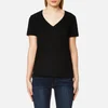 Polo Ralph Lauren Women's V Neck T-Shirt - Black - Image 1