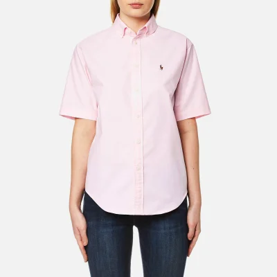 Polo Ralph Lauren Women's Short Sleeve Shirt - Deco Pink